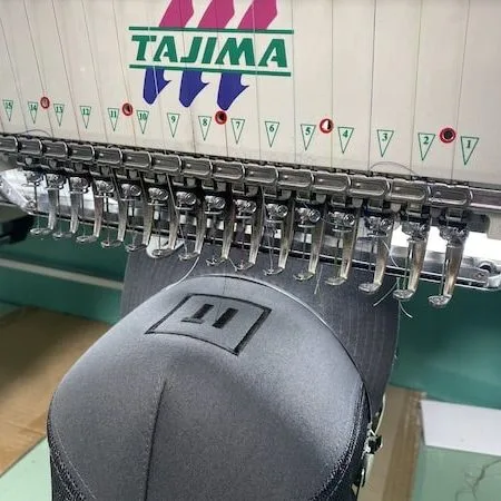 custom embroidery on hat
